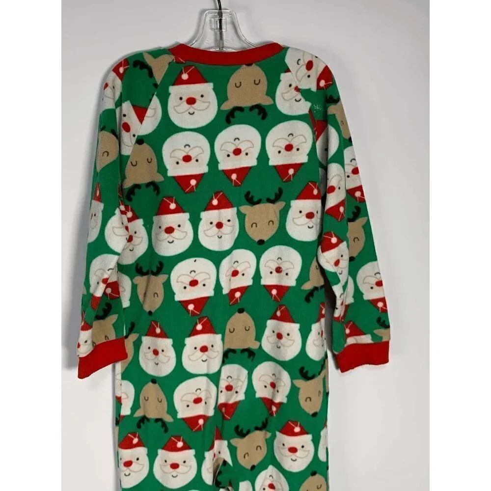 Carter's Christmas Footed Onsie - Picture 5 of 6